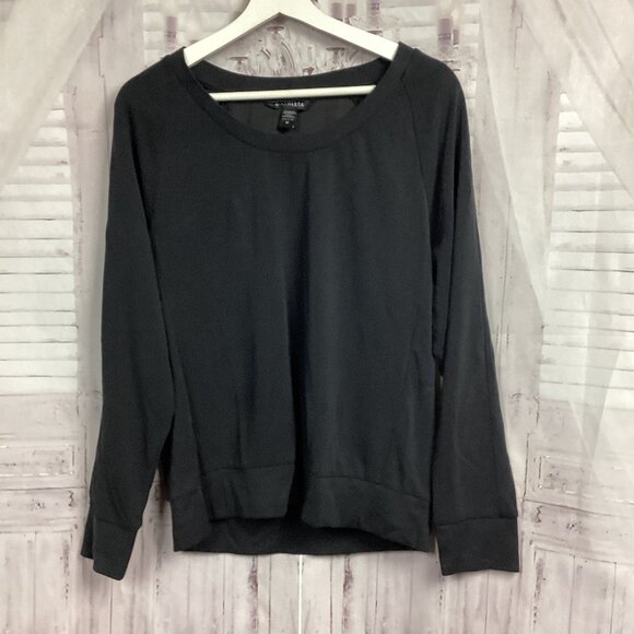 Athleta Sweatshirt Black M - Picture 1 of 6